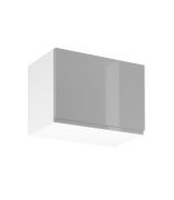 Küchenhängeschrank | 1 Kipptür | Farbe: Grau | Soft-Close Funktion | 60 x 32 x 40 cm | 1 Fach | hochglanzlackiert | griffloses System