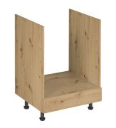 Küchenunterschrank | 1 Schublade | Farbe: Eiche Artisan | 60 x 52 x 82 cm | verstellbare Beine | hochwertig Verarbeitet | Push-to-open Funktion