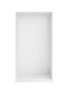 Kleiderschrank Korpus | Farbe: Weiß | Maße: 103 x 55 x 196 cm