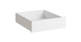 Innenschubladen | 2er Set | Farbe: Weiß | Maße: 39,5 x 44,5 x 12,5 cm