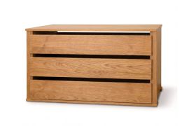 Eingebaute Schubladen für Kleiderschränke | Farbe: Eiche | Maße: 62 x 116 x 50 cm
