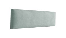 Polsterpaneele, 10er Set, Farbe: Hellgrün, Bezug: Velour, Maße: 38 x 15 cm