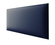 Polsterpaneele, 10er Set, Farbe: Anthrazit, Bezug: Kunstleder, Maße: 60 x 30 cm