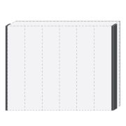 Seitlicher Rahmen für Drehtürenschrank / Kleiderschrank Siumu und Anbaumodule, Farbe: Beige - Höhe: 226 cm