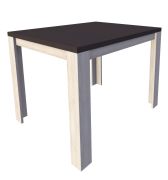 Esstisch Aitape 21, Farbe: Sonoma Eiche dunkel / Sonoma Eiche hell - Abmessungen: 110 x 90 cm (B x T)
