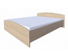 Doppelbett Rabaul 20, Farbe: Sonoma Eiche - Liegefläche: 160 x 200 cm (B x L)