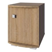 Nachtkommode Rabaul 21, Farbe: Sonoma Eiche - Abmessungen: 50 x 42 x 40 cm (H x B x T)