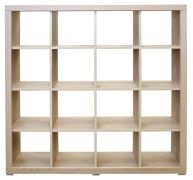 Regal Kisaran 05, Farbe: Sonoma Eiche - Abmessungen: 147 x 145 x 40 cm (H x B x T)