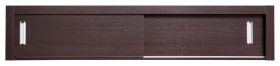 Aufsatz für Schiebetürenschrank / Kleiderschrank Sepatan 06, Farbe: Wenge - Abmessungen: 40 x 200 x 60 cm (H x B x T)