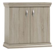 Kommode Wewak 02, Farbe: Sonoma Eiche - Abmessungen: 98 x 100 x 42 cm (H x B x T)