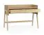 Schreibtisch | 2-stufige Höhenverstellung | Farbe: Eiche | zwei Schubladen | Höhenverstellbar | Maße: 121 x 60 x 86 cm | Soft-Close-Funktion