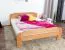 Doppelbett / Gästebett Wooden Nature 140 Buche massiv Natur, inkl. Lattenrost - 160 x 200 cm (B x L)