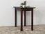 Tisch Kiefer massiv Vollholz Walnussfarben Junco 226A (eckig) - 50 x 80 cm (B x T)