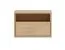 Nachtkommode hängend | 1 Schublade | Farbe: Eiche Mavelie | 1 offenes Fach | Push-to-open Funktion | 45 x 33 x 30 cm | Soft-Close Funktion | für Schlafzimmer