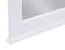 Spiegel Rasina 33, Farbe: Weiß - Abmessungen: 73 x 98 x 5 cm (H x B x T)