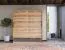 Schiebetürenschrank / Kleiderschrank Sidonia 09, Farbe: Eiche Artisan / Grau - Abmessungen: 220 x 200 x 62 cm (H x B x T)