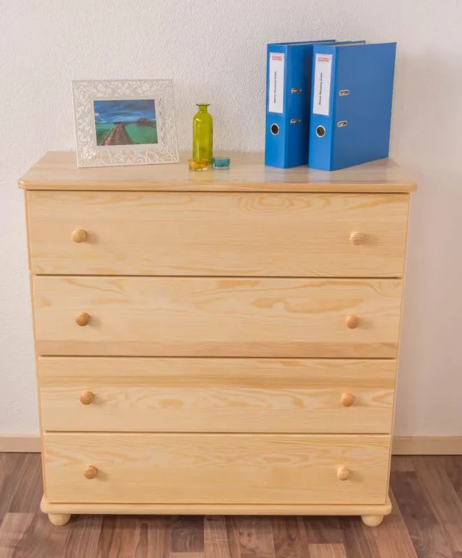 Dielenschrank niedrig, Kommode, Flurschrank, 100 cm breit Abbildung