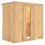 Sauna Giorgia 01, 68 mm Wandstärke - 196 x 151 x 198 cm (B x T x H)
