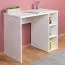 Kinderzimmer - Schreibtisch Benjamin 35, Farbe: Weiß - 75 x 91 x 50 cm (H x B x T)