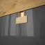 Jugendzimmer - Kommode Garian 07, Farbe: Eiche / Grau, Abmessungen: 86 x 80 x 40 cm (H x B x T)