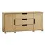 Kommode Kiefer massiv Vollholz natur 004 - Abmessung 80 x 160 x 42 cm (H x B x T)