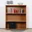 Regal Kiefer massiv Vollholz Erlefarben Junco 52A - 120 x 101 x 41 cm (H x B x T)
