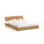 Doppelbett Kapiti 08 Wildeiche massiv geölt - Liegefläche: 200 x 200 cm (B x L)