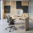 Schreibtisch Garut 04, Farbe: Sonoma Eiche - Abmessungen: 76 x 160 x 68 cm (H x B x T)