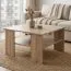 Couchtisch Kikori 04, Farbe: Sonoma Eiche - Abmessungen: 78 x 78 x 47 cm (B x T x H)