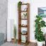 Regal Kiefer massiv Vollholz Eichefarben 001 - Abmessung 200 x 50 x 30 cm (H x B x T)