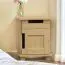 Nachtkommode Kiefer massiv Vollholz natur 005 - Abmessung 55 x 42 x 35 cm (H x B x T)