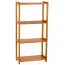 Regal Kiefer massiv Vollholz Eichefarben Junco 56C - 125 x 60 x 30 cm (H x B x T)