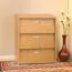 Schuhschrank Pamanukan 06, Farbe: Erle - Abmessungen: 69 x 50 x 34 cm (H x B x T)