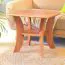 Couchtisch Grogol 15, Farbe: Erle - Abmessungen: 68 x 68 x 57 cm (B x T x H)