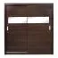 150 cm breiter Kleiderschrank mit 6 Fächern und 2 Türen | Farbe: Wenge-Optik Abbildung