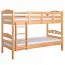 Kinderetagenbett 90 x 190 cm | Massivholz: Buche | Natur Lackiert | umbaubar in 2 Einzelbetten | Premium-Qualität | inkl. Rollroste Abbildung