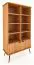 Regal Rolleston 31 Kernbuche massiv geölt - Abmessungen: 176 x 97 x 46 cm (H x B x T)