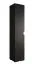 Kleiderschrank mit stylischen Design Karpaten 14, Farbe: 14, Farbe: Schwarz - Abmessungen: 236,5 x 50 x 47 cm (H x B x T)