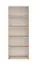 Regal | Farbe: Eiche Lindberg | Soft-Close Funktion | 5 Fächer | 79 x 34 x 203 cm | für Büro und Homeoffice | Hochwertig Verarbeitet