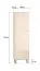 Garderobe Komplett - Set E Petkula, 6-teilig, mit modernen Lamellen Design, Farbe: Beige hell, Soft-Close Funktion, ABS-Kantenschutz