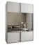 Kleiderschrank / Schiebetürenschrank | 11 Fächer | 245,5 x 180 x 64 cm | Soft-Close-Funktion | Spiegel | 2 Schiebetüren | 2 Kleiderstangen | Farbe: Weiß