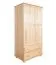 Kleiderschrank 80 cm breit Holz
