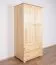 Kleiderschrank 80 cm breit Holz