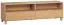 TV-Unterschrank Averias 11, Farbe: Eiche - Abmessungen: 56 x 180 x 47 cm (H x B x T)