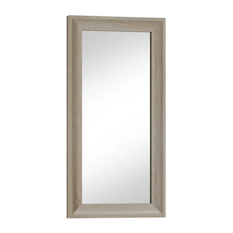 Spiegel Kundiawa 03, Farbe: Sonoma Eiche hell - Abmessungen: 100 x 50 x 25 cm (H x B x T)