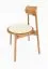 Stuhl, 2er Set, Wellsford 56 Wildeiche massiv geölt - Abmessungen: 80 x 47 x 50 cm (H x B x T)