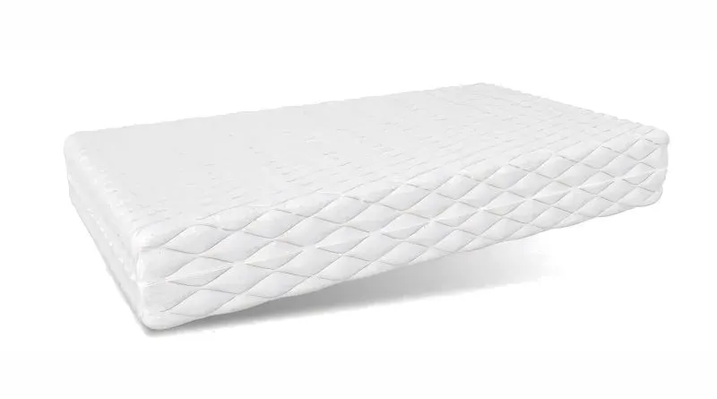 Matratze mit Bonellfederkern und Latex | 90 x 195 cm | Härtegrad H2 | Höhe 12 cm | Matratzenbezug 100 % Polyester