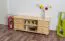 TV-Lowboard Massivholz Farbe: Natur 55x136x47 cm 
