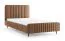 Schlafzimmer Komplett-Set C Belladere | 4-teilig | Nuss/Kaschmir/Braun | Einzelbett inkl. Lattenrost | Liegefläche 140 x 200 cm Kleiderschrank | Kommode | Nachtkommode