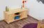 TV-Board Massivholz Farbe: Natur 55x136x47 cm Abbildung
